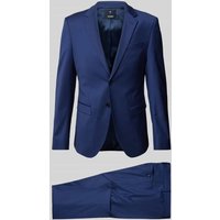 JOOP! Collection Anzug mit feinem Strukturmuster Modell 'Damon Gun' in Marine, Größe 106 von JOOP! Collection
