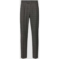 JOOP! Collection Anzughose aus Woll-Mix mit Glencheck-Muster Modell 'Bird' in Mittelgrau, Größe 46 von JOOP! Collection