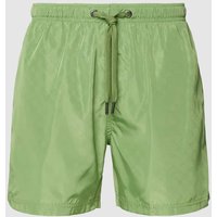 JOOP! Collection Badehose mit elastischem Bund in Schilf, Größe L von JOOP! Collection