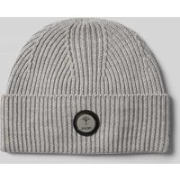 JOOP! Collection Beanie mit Label-Badge Modell 'Feranto' in Hellgrau, Größe 1 JOOP! Collection Beanie mit Label-Badge Modell 'Feranto' in Hellgrau, Größe 1 von JOOP! Collection