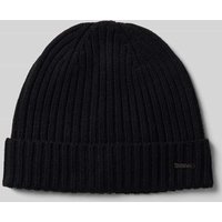 JOOP! Collection Beanie mit Label-Detail Modell 'FRANCIS' in Black, Größe 1 JOOP! Collection Beanie mit Label-Detail Modell 'FRANCIS' in Black, Größe 1 von JOOP! Collection