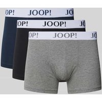 JOOP! Collection Boxershorts mit elastischem Label-Bund im 3er-Pack in Hellgrau, Größe L von JOOP! Collection