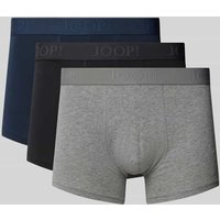 JOOP! Collection Boxershorts mit elastischem Label-Bund im 3er-Pack in Hellgrau, Größe S von JOOP! Collection