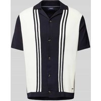 JOOP! Collection Freizeithemd mit Knopfleiste Modell 'Kamor' in Marine, Größe XXL von JOOP! Collection