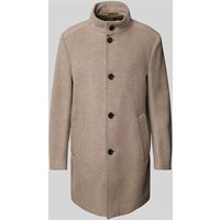JOOP! Collection Kurzmantel mit Stehkragen Modell 'Maron' in Beige, Größe 52 von JOOP! Collection