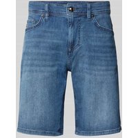 JOOP! Collection Modern Fit Jeansshorts im 5-Pocket-Design Modell 'Fortress' in Jeansblau, Größe 34 von JOOP! Collection