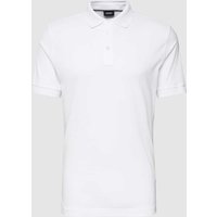 JOOP! Collection Poloshirt im unifarbenen Design Modell 'Primus' in Weiss, Größe S von JOOP! Collection