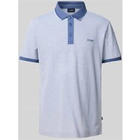 JOOP! Collection Poloshirt mit Label-Stitching in Hellblau, Größe XXL von JOOP! Collection
