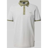 JOOP! Collection Poloshirt mit Label-Stitching in Hellgruen, Größe XL von JOOP! Collection