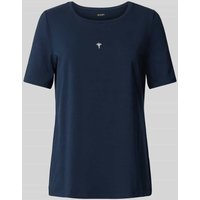 JOOP! Collection Pyjama-Oberteil mit Logo-Stitching in Dunkelblau, Größe 44 von JOOP! Collection