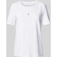 JOOP! Collection Pyjama-Oberteil mit Logo-Stitching in Weiss, Größe 38 von JOOP! Collection