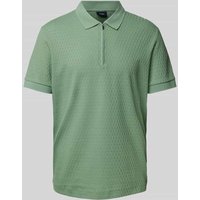 JOOP! Collection Regular Fit Poloshirt mit Strukturmuster Modell 'Brody' in Lind, Größe XXL von JOOP! Collection