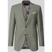 JOOP! Collection Regular Fit Sakko mit Reverskragen und Woll-Anteil in Dunkelgruen, Größe 50 von JOOP! Collection