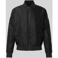 JOOP! Collection Regular Fit Sweatjacke mit Allover-Motiv-Print in Black, Größe 48 JOOP! Collection Regular Fit Sweatjacke mit Allover-Motiv-Print in Black, Größe 48 von JOOP! Collection