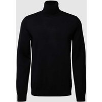 JOOP! Collection Rollkragenpullover aus Merinowolle Modell 'Donte' in Marine, Größe XXL von JOOP! Collection