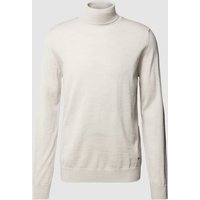 JOOP! Collection Rollkragenpullover aus Schurwolle Modell 'Donte' in Offwhite, Größe XXXL von JOOP! Collection