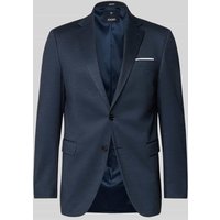 JOOP! Collection Sakko mit Brustleistentasche und Viskose-Anteil Modell 'Finch' in Dunkelblau, Größe 26 von JOOP! Collection