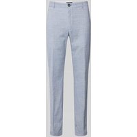 JOOP! Collection Slim Fit Anzughose mit Strukturmuster Modell 'Hank' in Ocean, Größe 50 von JOOP! Collection