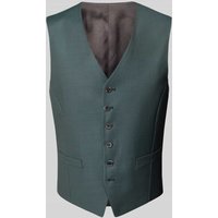 JOOP! Collection Slim Fit Anzugweste mit Leistentaschen Modell 'Weazer' in Gruen, Größe 54 von JOOP! Collection