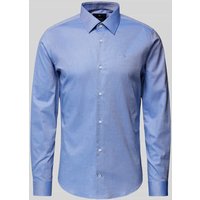 JOOP! Collection Slim Fit Business-Hemd mit Kentkragen Modell 'Pierce' in Blau, Größe 40 von JOOP! Collection