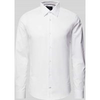 JOOP! Collection Slim Fit Business-Hemd mit Kentkragen Modell 'Pierce' in Weiss, Größe 40 JOOP! Collection Slim Fit Business-Hemd mit Kentkragen Modell 'Pierce' in Weiss, Größe 40 von JOOP! Collection