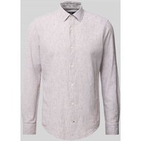 JOOP! Collection Slim Fit Freizeithemd aus Leinen-Baumwoll-Mix in Mint, Größe 38 von JOOP! Collection