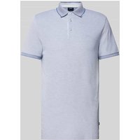 JOOP! Collection Slim Fit Poloshirt mit Knopfleiste Modell 'Percy' in Ocean, Größe S von JOOP! Collection