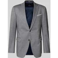 JOOP! Collection Slim Fit Sakko mit Reverskragen Modell 'Finch' in Hellgrau, Größe 50 von JOOP! Collection