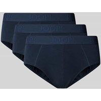 JOOP! Collection Slip mit elastischem Label-Bund im 3er-Pack in Marine, Größe XXL von JOOP! Collection