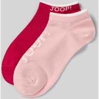 JOOP! Collection Sneakersocken im 2er-Pack mit Logo-Details in Pink, Größe 39-42 von JOOP! Collection