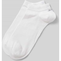 JOOP! Collection Sneakersocken mit Label-Print in Weiss, Größe 39-42 von JOOP! Collection