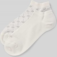 JOOP! Collection Sneakersocken mit elastischem Bund in Hellgrau, Größe 35-38 von JOOP! Collection