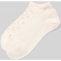 JOOP! Collection Sneakersocken mit elastischem Bund in Sand Melange, Größe 39-42 von JOOP! Collection