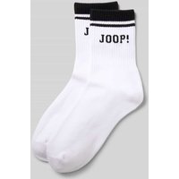 JOOP! Collection Socken im 2er-Pack mit Label-Stitching in Weiss, Größe 39-42 von JOOP! Collection