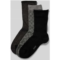 JOOP! Collection Socken mit Label-Detail im 3er-Pack in Black, Größe 39-42 von JOOP! Collection