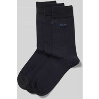 JOOP! Collection Socken mit Label-Detail im 3er-Pack in Marine, Größe 39-42 von JOOP! Collection