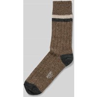 JOOP! Collection Socken mit Label-Detail in Hazel, Größe 39-42 von JOOP! Collection