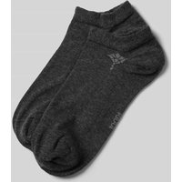 JOOP! Collection Socken mit Label-Print Modell 'Cornflower' in Anthrazit, Größe 39-42 von JOOP! Collection