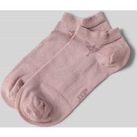 JOOP! Collection Socken mit Label-Print Modell 'Cornflower' in Mauve, Größe 39-42 von JOOP! Collection
