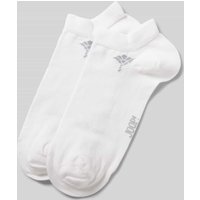 JOOP! Collection Socken mit Label-Print Modell 'Cornflower' in Weiss, Größe 39-42 von JOOP! Collection