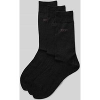 JOOP! Collection Socken mit Label-Print in Black, Größe 39-42 von JOOP! Collection