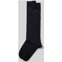 JOOP! Collection Socken mit Label-Print im 2er-Pack in Marine, Größe 39-42 von JOOP! Collection
