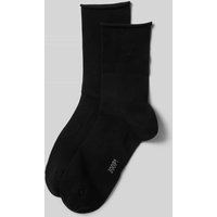 JOOP! Collection Socken mit Label-Stitching in Black, Größe 39-42 von JOOP! Collection