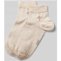 JOOP! Collection Socken mit Label-Stitching in Sand, Größe 39-42 von JOOP! Collection