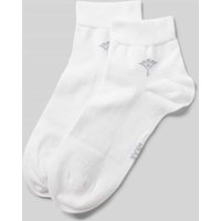 JOOP! Collection Socken mit Label-Stitching in Weiss, Größe 35-38 von JOOP! Collection