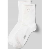 JOOP! Collection Socken mit Label-Stitching in Weiss, Größe 39-42 von JOOP! Collection