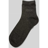 JOOP! Collection Socken mit Label-Strasssteinbesatz Modell 'Glam' in Silber, Größe 39-42 JOOP! Collection Socken mit Label-Strasssteinbesatz Modell 'Glam' in Silber, Größe 39-42 von JOOP! Collection