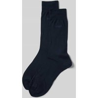JOOP! Collection Socken mit Logo-Detail Modell 'PREMIUM ESSENTIAL' in Dunkelblau, Größe 39-42 von JOOP! Collection