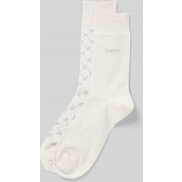 JOOP! Collection Socken mit elastischem Bund im 2er-Pack in Hellgrau, Größe 39-42 von JOOP! Collection