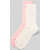 JOOP! Collection Socken mit elastischem Bund im 2er-Pack in Pink, Größe 39-42 von JOOP! Collection